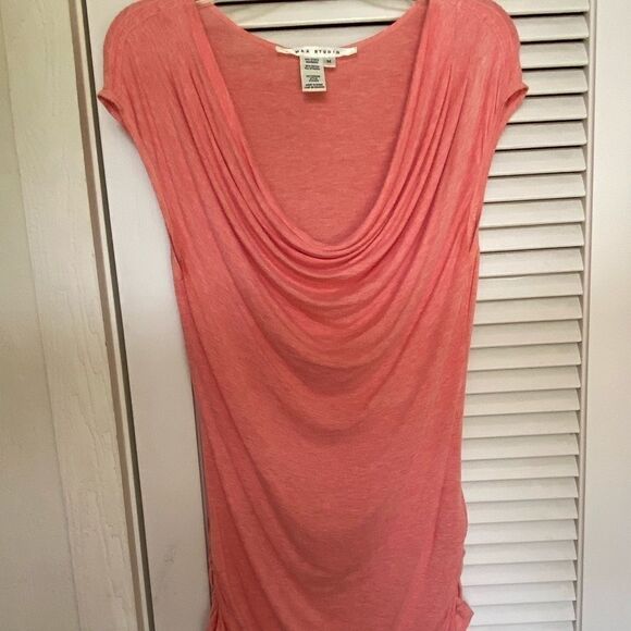 Max
studio Coral drape neck cap sleeve‎ knit top - Picture 5 of 5